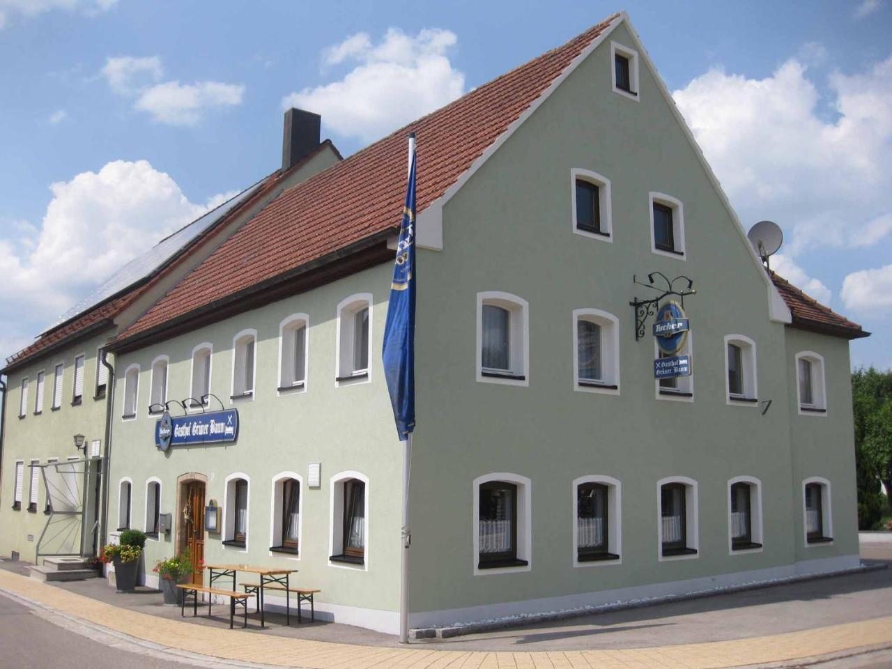 Gasthof Grüner Baum Oberlangfurth Exterior foto